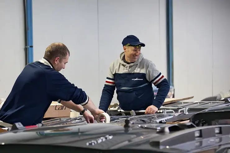 Usine de fabrication Antilope VAN en Bretagne